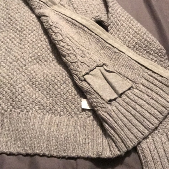 OLD NAVY chunky zipper front sweater - Picture 4 of 9